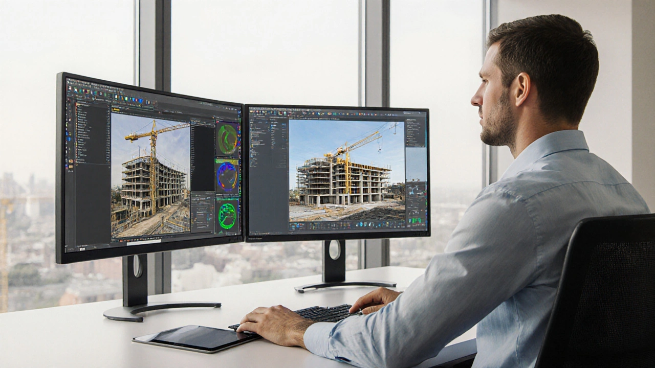 Rekonstrukce na dálku: Jak online kontrola průběhu změnila stavební správu